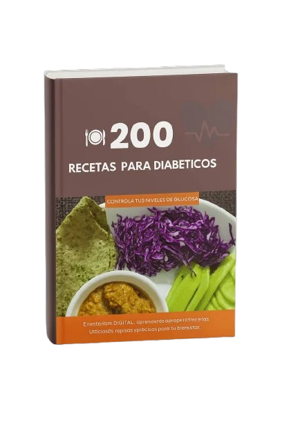 Libro 200 recetas para diabéticos + bonos